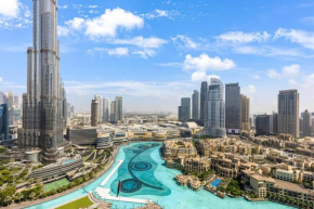 Durrani Homes - Alluring 5BR Penthouse with Burj Khalifa and Fountain View